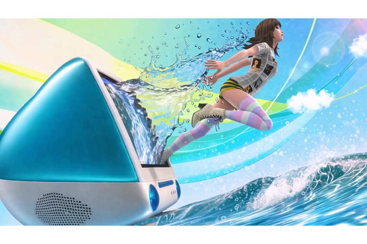 detail menarik di MV "Pop Off Pop Off" yang inspirasinya tampak merujuk dari Frutiger Aero aesthetic