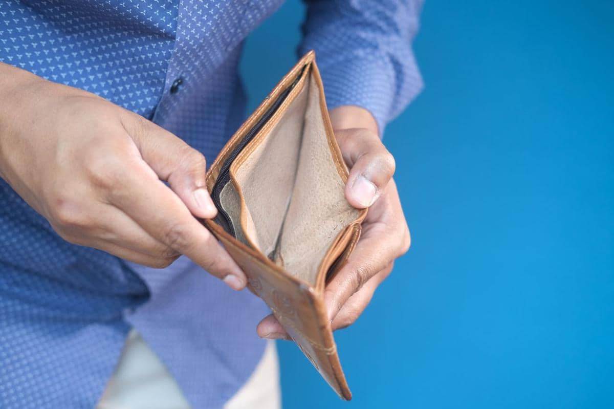 dompet kosong