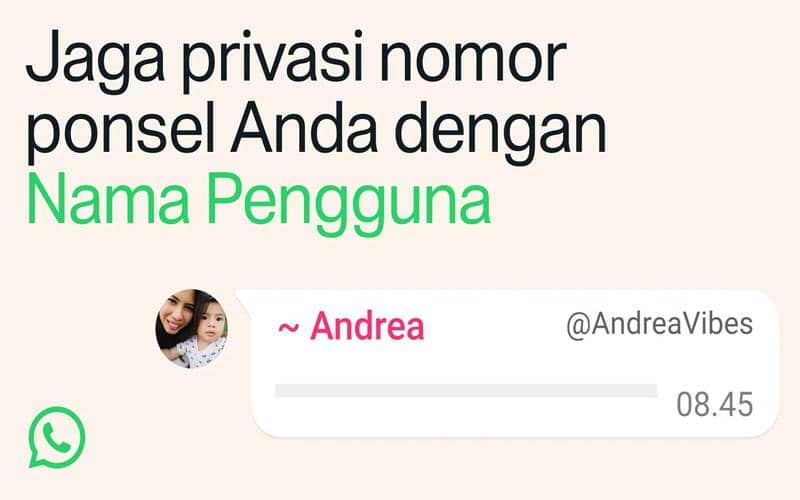 ilustrasi username WhatsApp