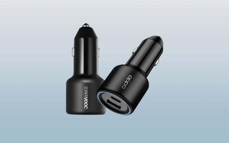 potret SUPERVOOC 80W Car Charger Black