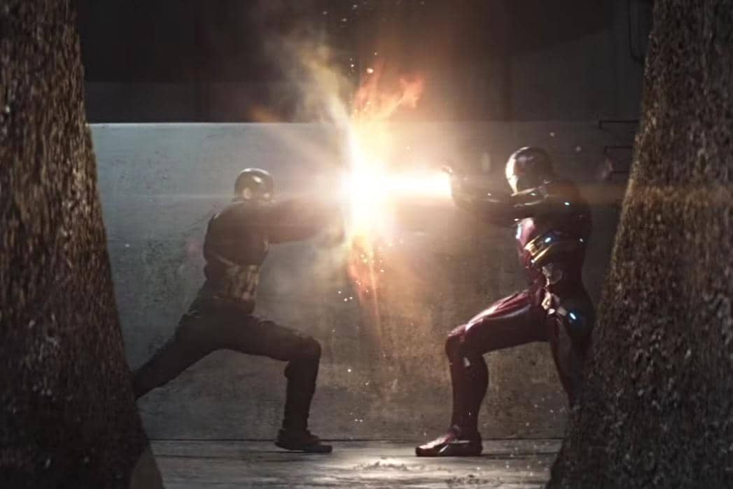 Captain America vs. Iron-Man dalam Captain America: Civil War