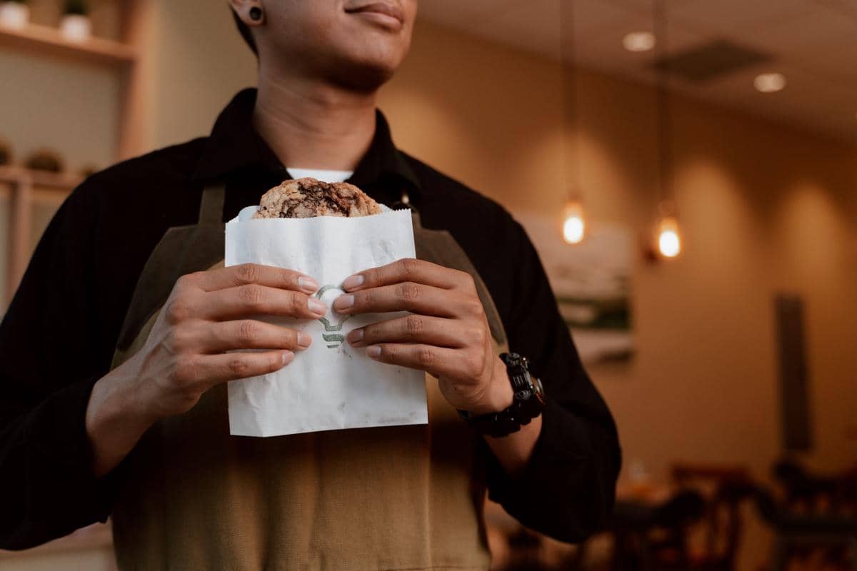ilustrasi suasana di bakery