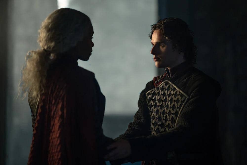Cuplikan adegan serial House of the Dragon musim ketiga produksi HBO dalam materi promosi serial fantasi tersebut.