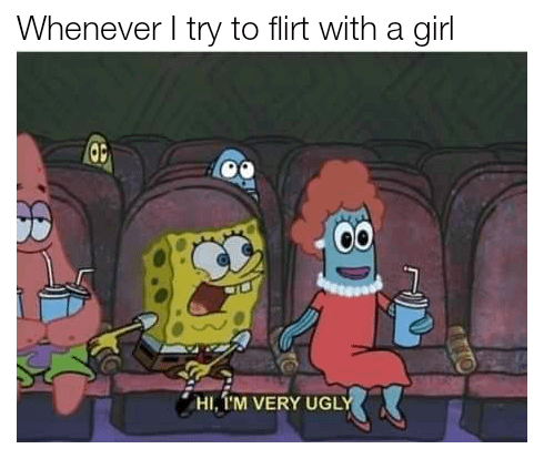 meme SpongeBob tentang ngegombal
