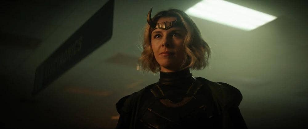 Sylvie dari serial Loki tampil dalam visual produksi Marvel Television yang digunakan untuk dokumentasi serial tersebut.