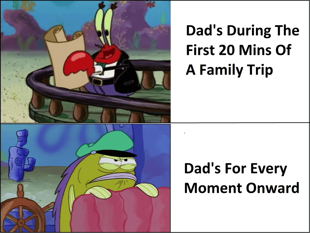 Meme SpongeBob dengan teks tentang kenangan, memperlihatkan karakter SpongeBob dalam suasana reflektif.