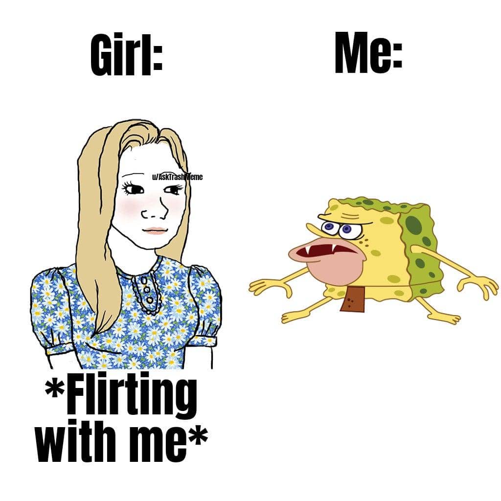 meme SpongeBob tentang ngegombal