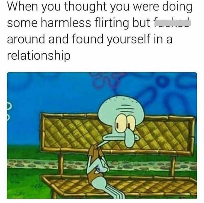 meme SpongeBob tentang ngegombal