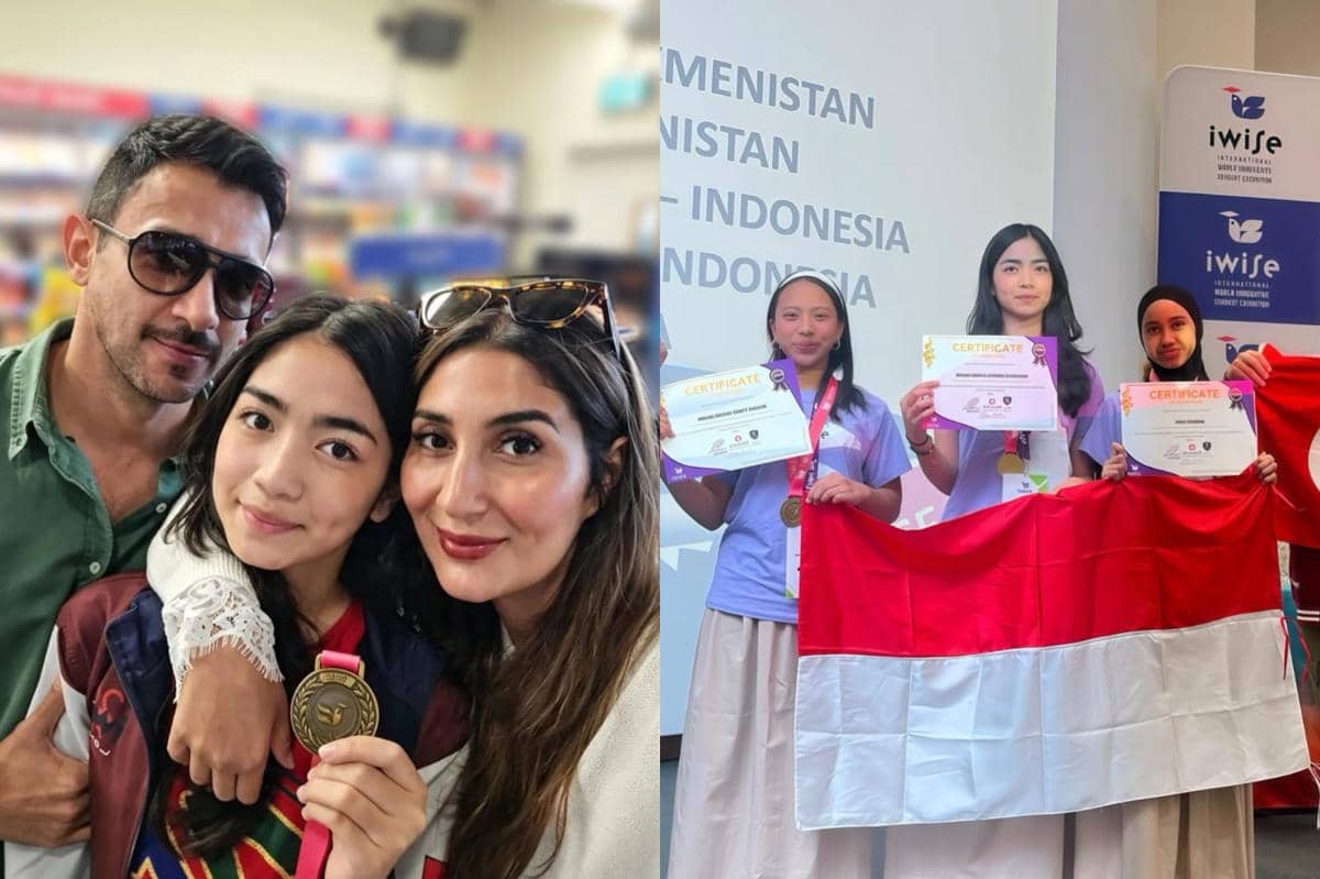 Aira, Anak Tania dan Tommy Kurniawan, Raih Medali Emas di iWISE London