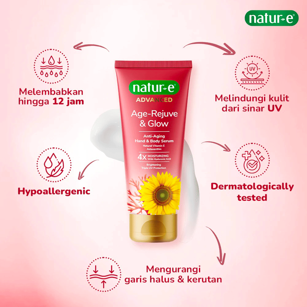 Natur-E Advanced Anti Aging Hand Body Lotion