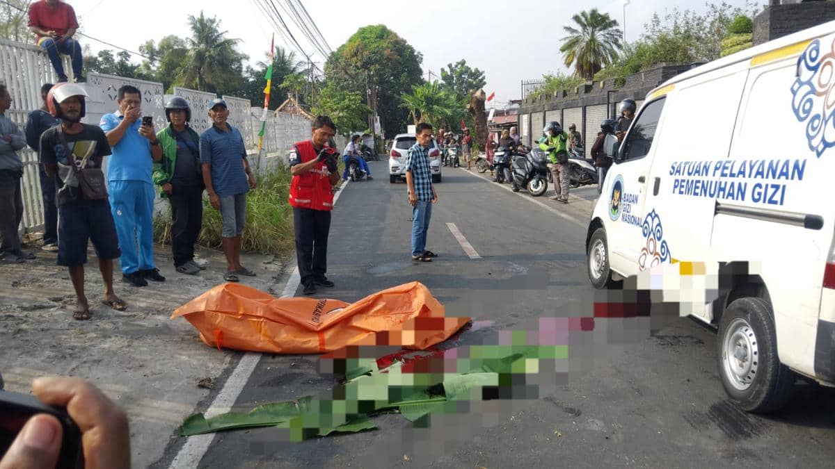 Panik Ketahuan, Pencuri Motor Milik Ojol Tewas Tabrak Tiang Listrik
