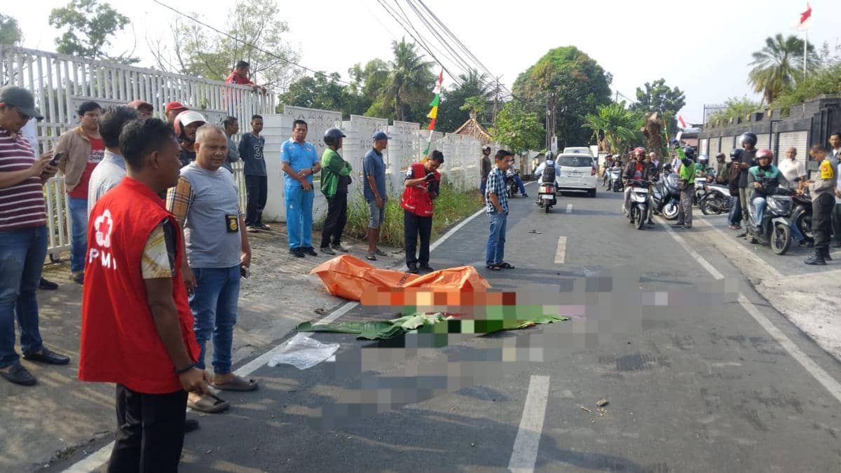 Pelaku pencurian motor alami kecelakaan 