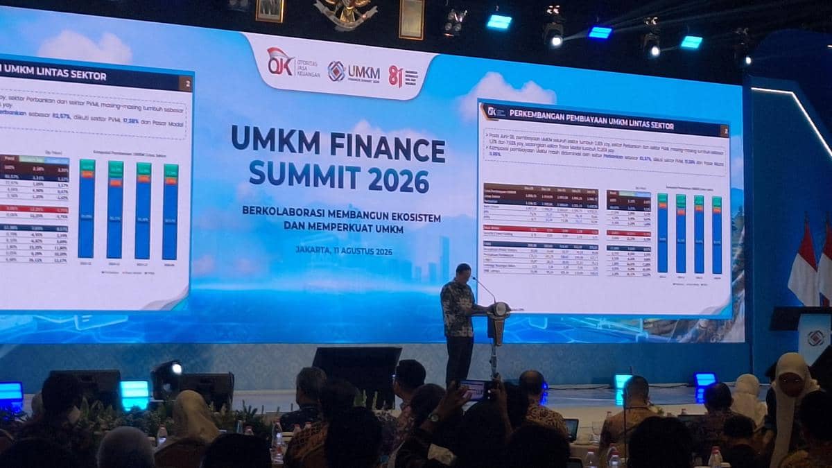 Pembiayaan UMKM Tumbuh 2,16 Persen Jadi Rp1.948 Triliun hingga Juni