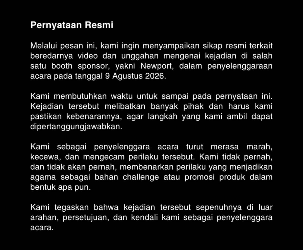 klarifikasi The Sounds Project
