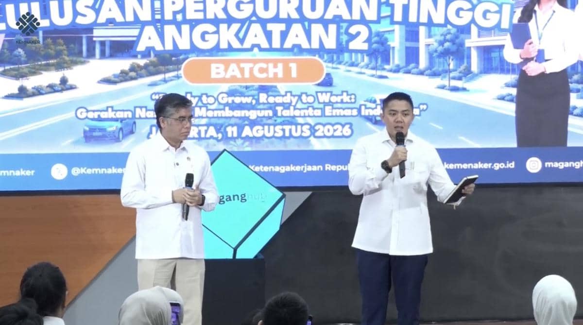 Seskab Ajak Peserta Magang Nasional Beri Gaji Pertama untuk Orang Tua