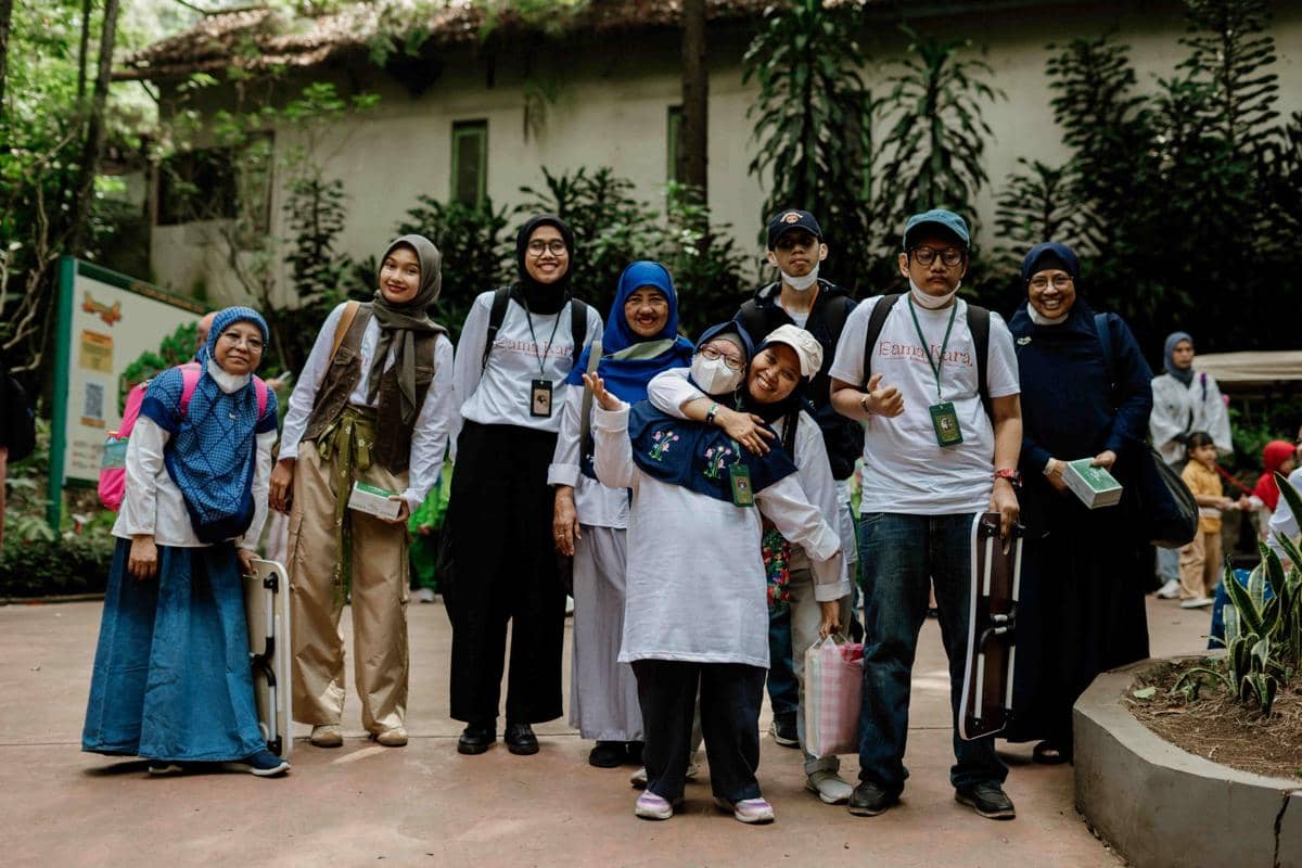 Penyandang disabilitas di Dama Kara Foundation