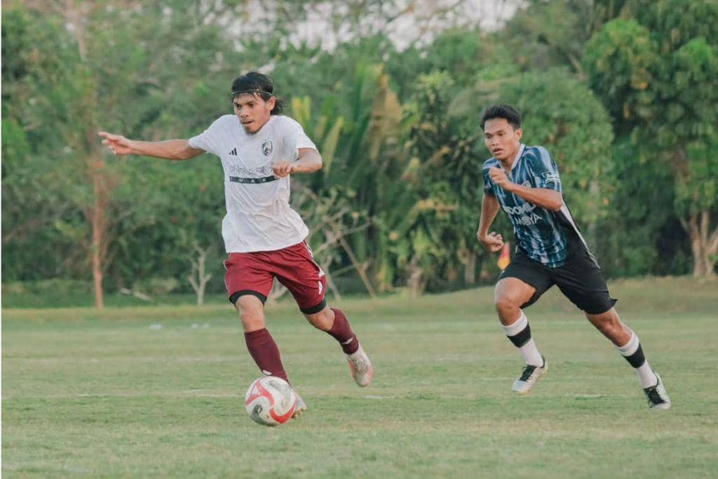 Laga uji coba PSM Makassar versus Persita Tangerang yang berlangsung pada 11 Agustus 2026.
