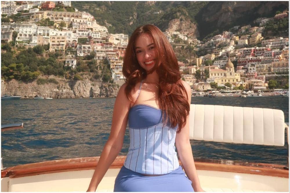 8 Potret Rebecca Klopper saat Liburan di Amalfi Coast, Italia!