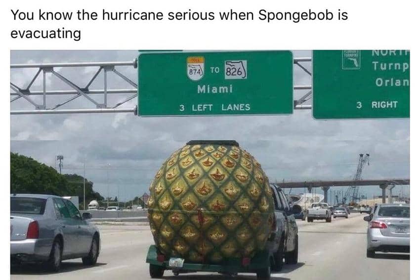 8 Meme Rumah SpongeBob, Dievakuasi ke Daratan, dong!