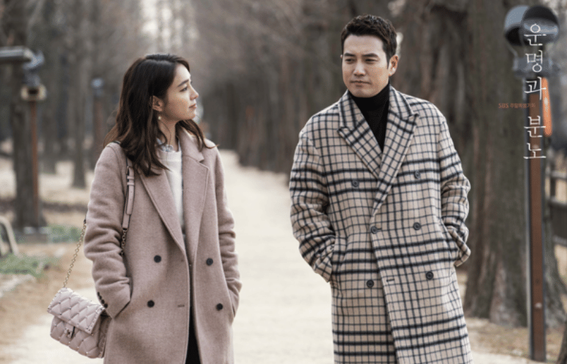 Lee Min Jung dan Joo Sang Wook di drama Fates & Furies