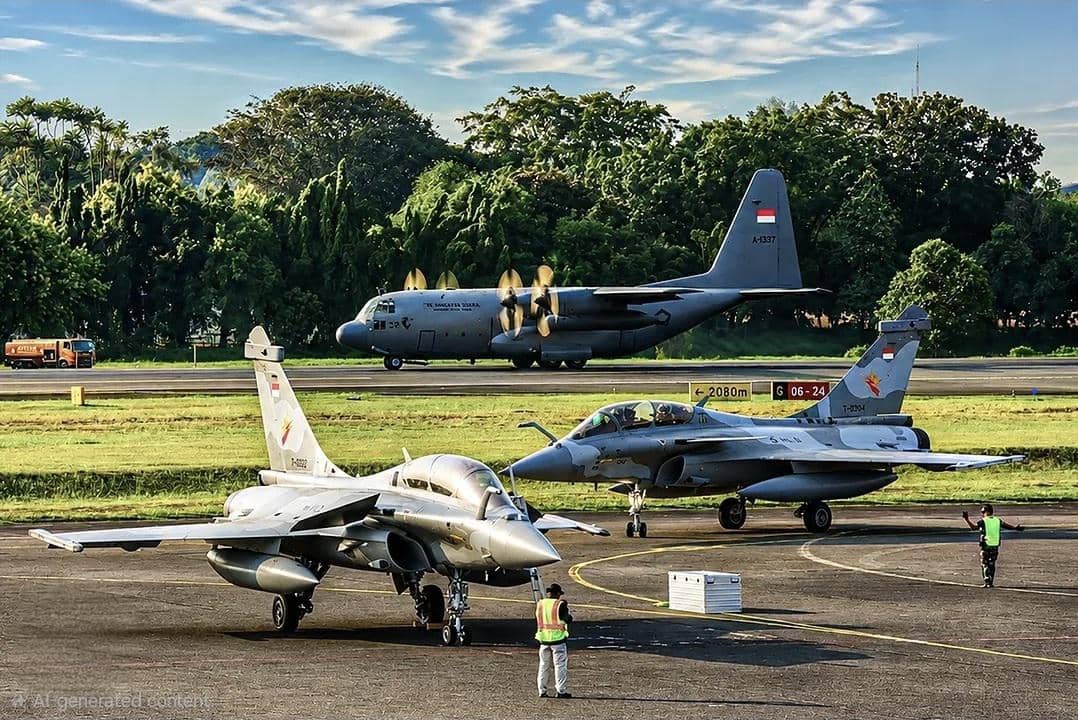Rafale dan Alutsista TNI AU Bakal Unjuk Kekuatan saat HUT ke-81 RI