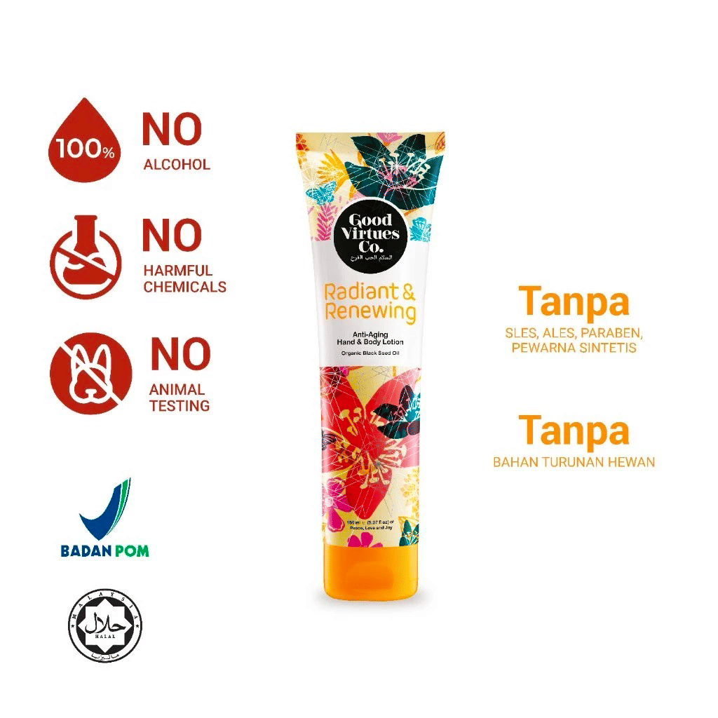Good Virtues Co Anti Aging Hand & Body Lotion