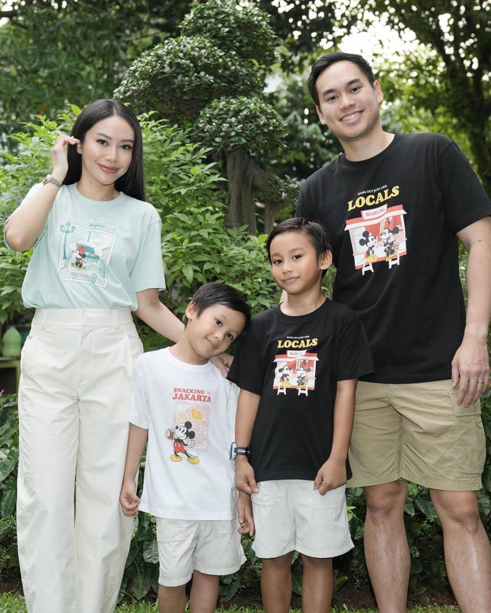 Inspirasi OOTD keluarga Merdianti Octavia
