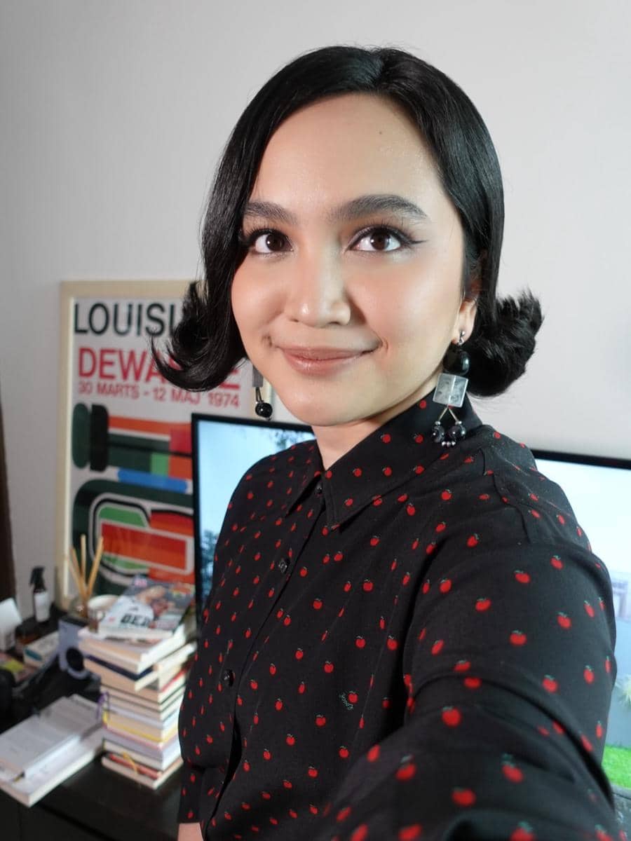 referensi gaya rambut ala Rachel Amanda