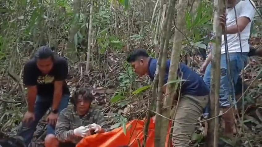 Jenazah Paramita Titania Angelica alias Mita (26), perempuan asal Kabupaten Wajo, Sulawesi Selatan (Sulsel) yang dibunuh oleh sopir travel d