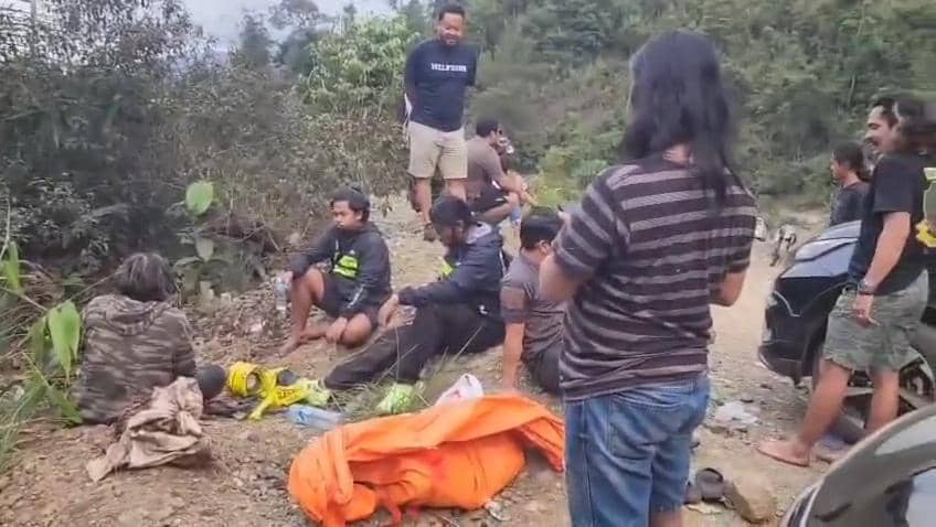 Jenazah Paramita Titania Angelica alias Mita (26), perempuan asal Kabupaten Wajo, Sulawesi Selatan (Sulsel) yang dibunuh oleh sopir travel d