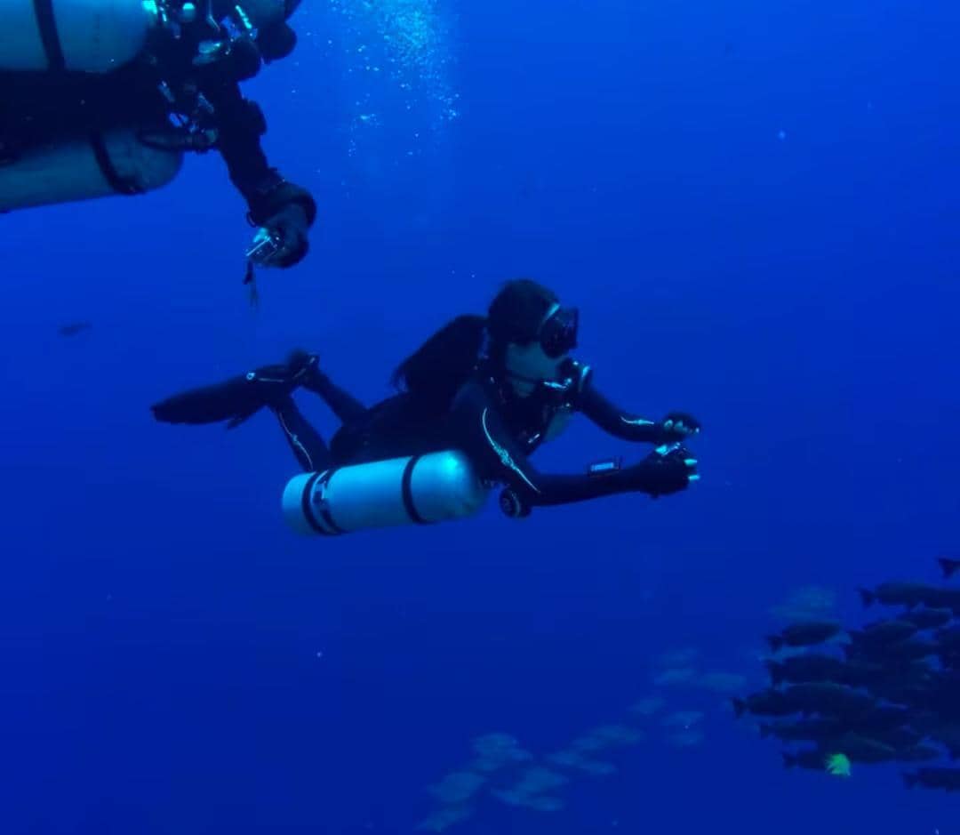 potret Kirana Larasati liburan di Palau