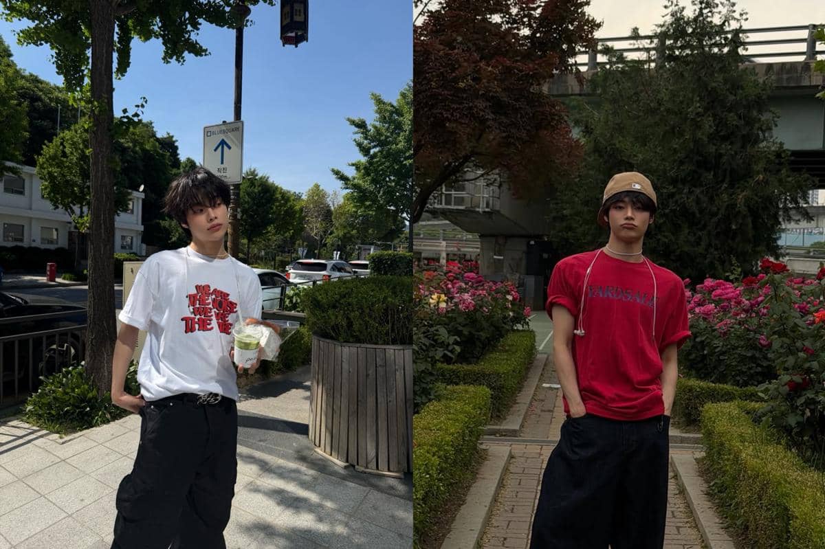 8 Ide OOTD Nonton Lomba 17-an Pakai Baggy Pants ala Hanbin TEMPEST