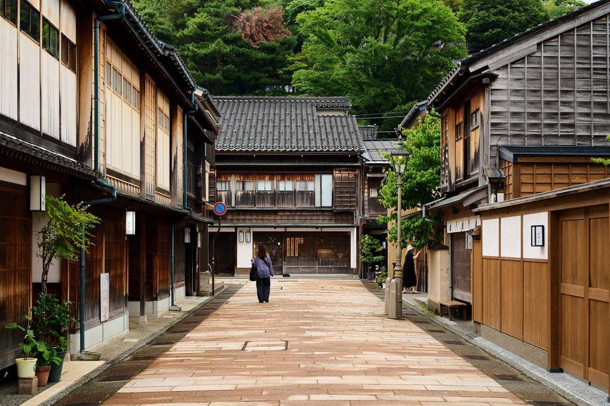 ilustrasi suasana kanazawa