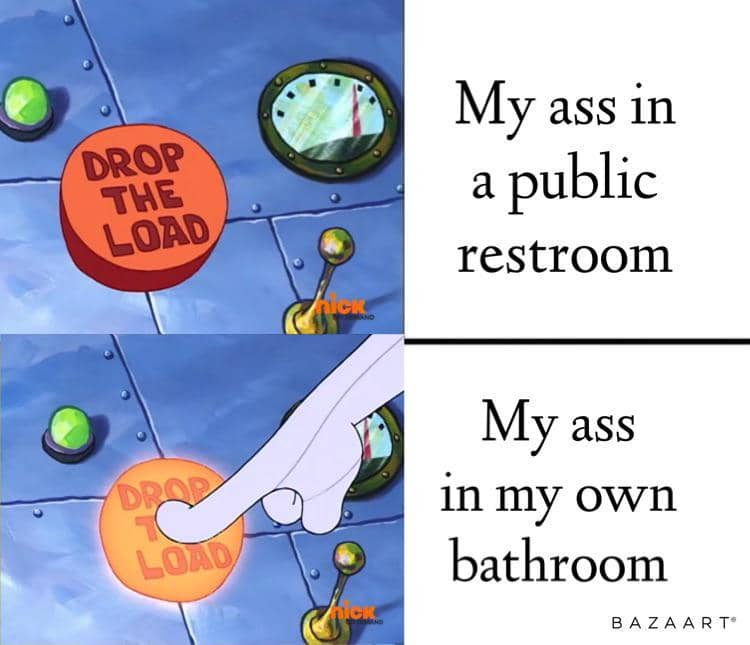 meme SpongeBob tentang kesulitan