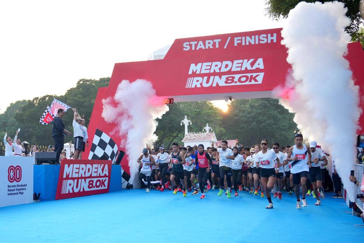 Antusiasme Merdeka Run 2026 Meledak, 8.000 Slot Ludes 2 Jam