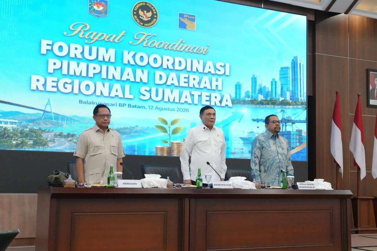 Mendagri Dorong Peran Forkopimda Jaga Stabilitas dan Momentum Ekonomi