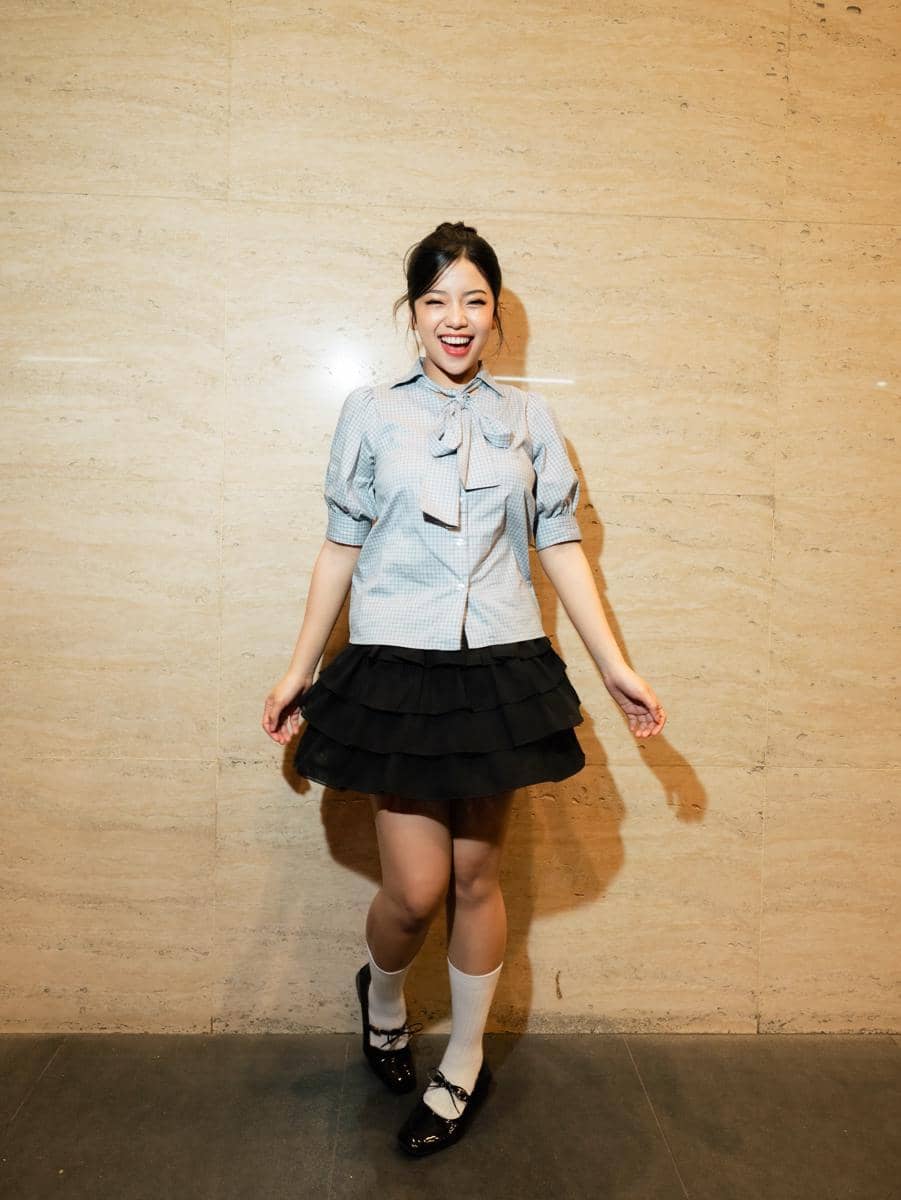 padu padan OOTD feminin minimalis Anggis Devaki