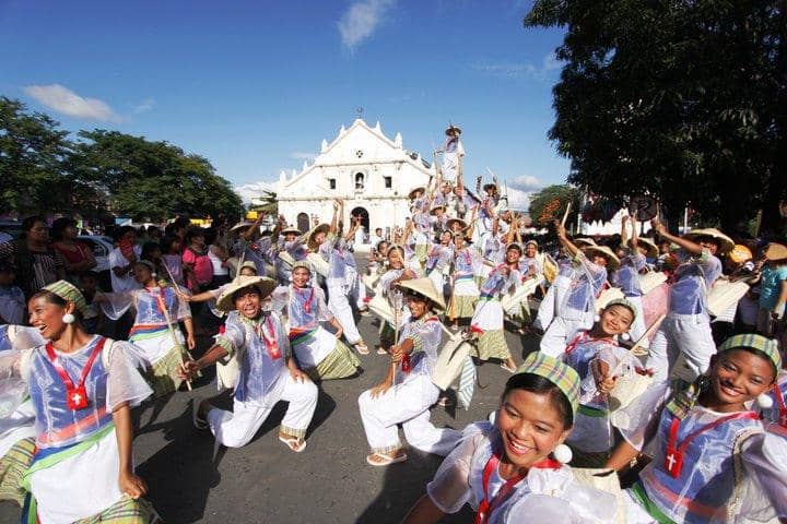 perayaan festival budaya Ilocano di Vigan
