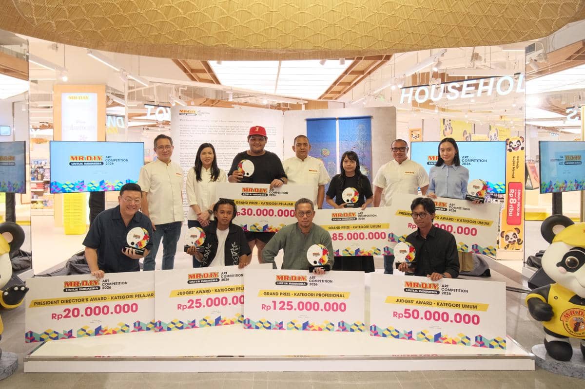 Daftar Pemenang MR.D.I.Y. Indonesia Art Competition 2026, Keren Abis!