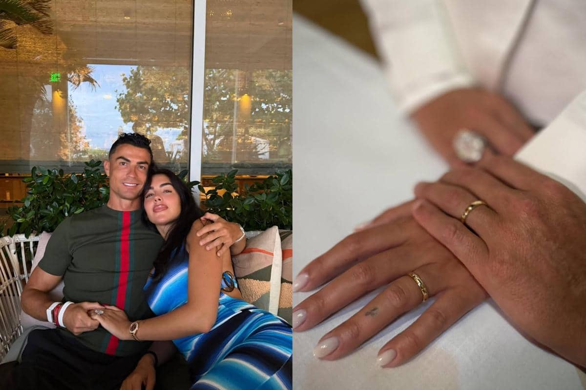 Christiano Ronaldo Resmi Menikah dengan Georgina Rodriguez
