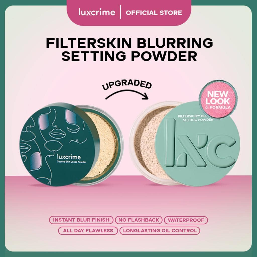 Luxcrime Filter Skin Blurring Setting Powder