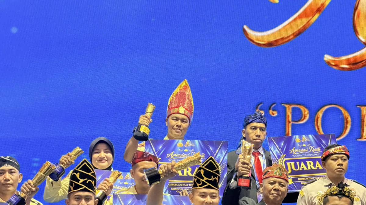 Potret Edward Syandi, peraih peringkat ketiga Satpam Teladan Nasional, dalam dokumentasi istimewa.
