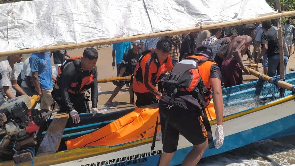 Nelayan Sikka Ditemukan Meninggal usai Dua Hari Tak Pulang Melaut