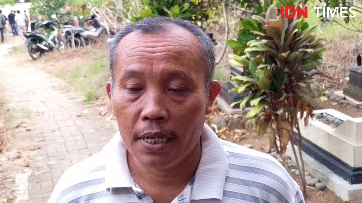 Tukim, anggota keluarga Sutrimo, menyampaikan keikhlasan atas ekshumasi yang dilakukan kepolisian.