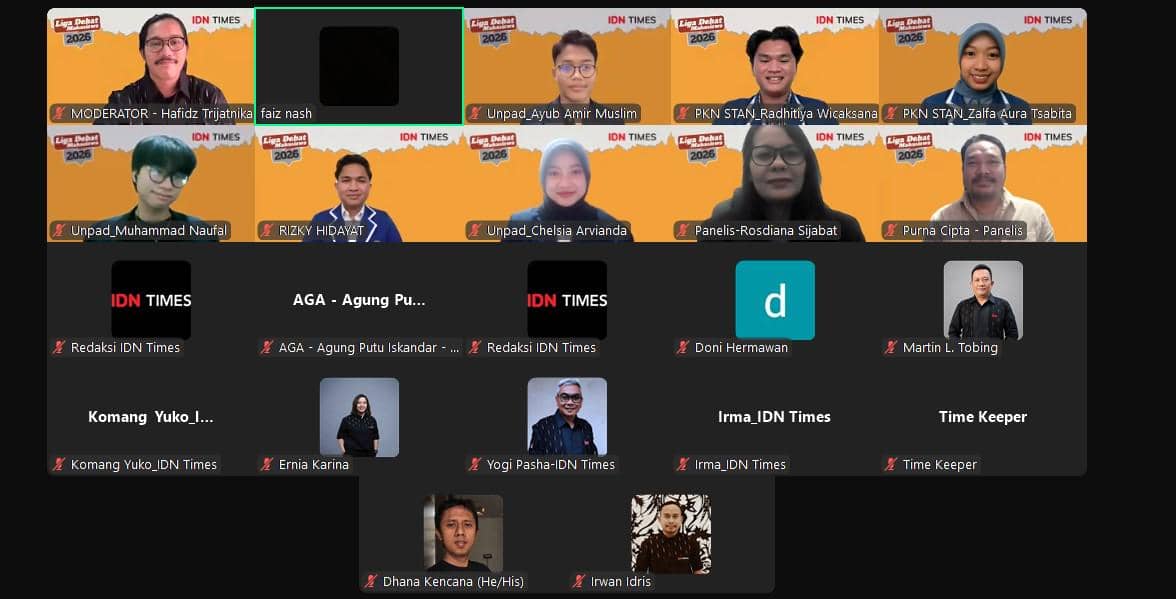 Kalahkan PKN STAN, Unpad Melaju ke Final Liga Debat Mahasiswa 2026