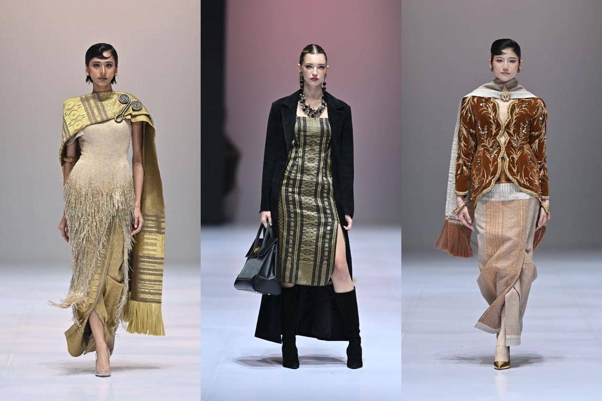 9 Ragam Kreasi Ulos di Penutup BTN Indonesia Fashion Week 2026
