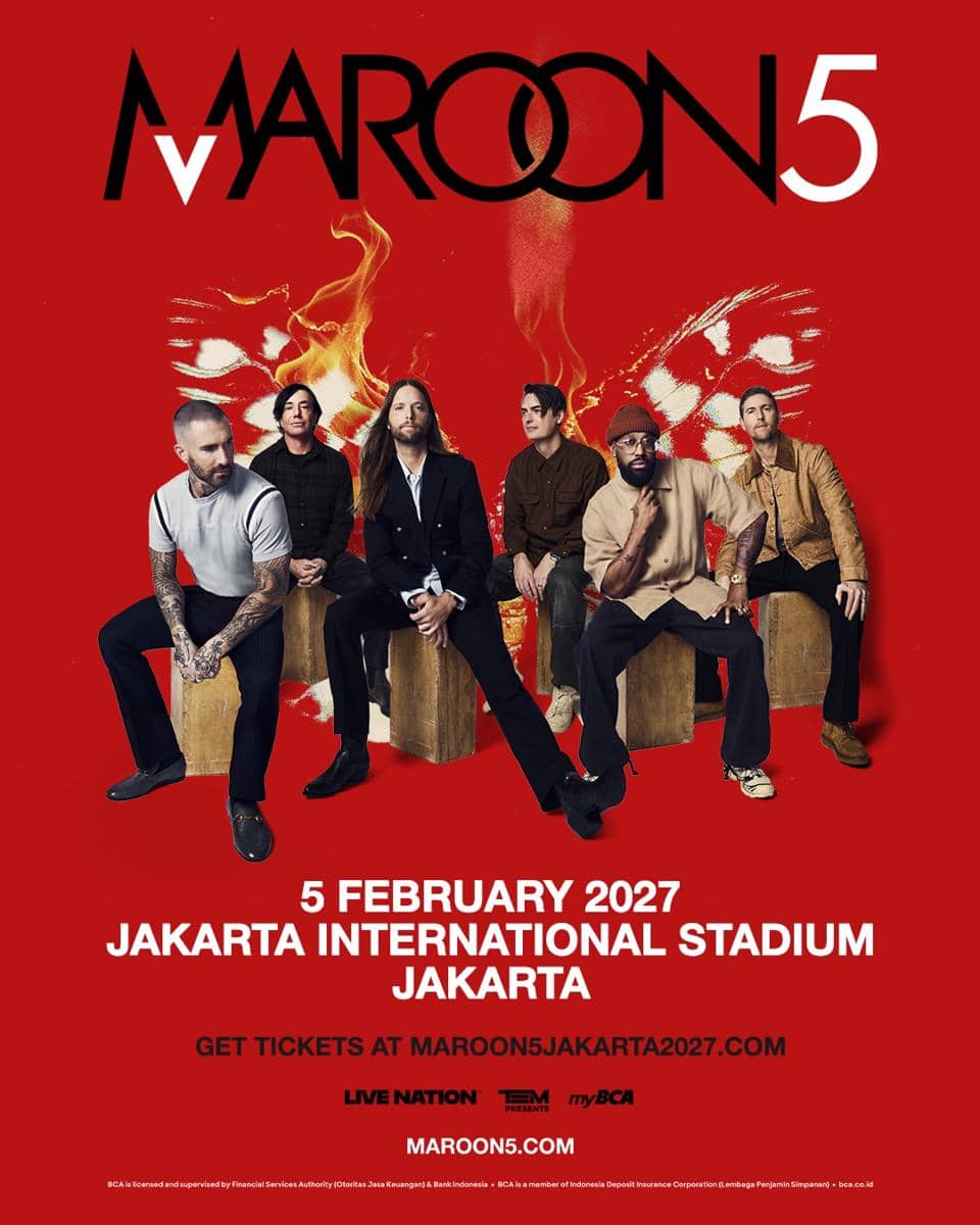 Harga tiket konser Maroon 5 dan cara membelinya
