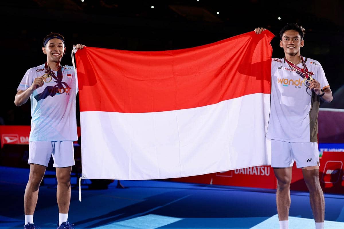 Fajar Alfian/Muhammad Shohibul Fikri juara di Japan Open 2026 (dok.PP PBSI)