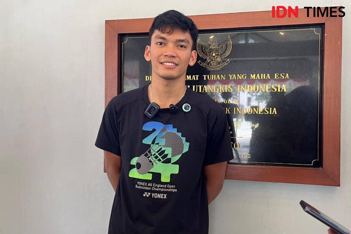 Muhammad Shohibul Fikri di pelatnas PBSI Cipayung (IDN Times/Margith Damanik)