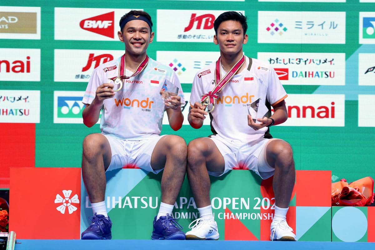 Fajar Alfian/Muhammad Shohibul Fikri juara di Japan Open 2026 (dok.PP PBSI)